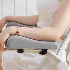 투엠 책상의자팔쿠션 팔걸이패드 컴퓨터의자팔쿠션, 블랙