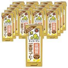 Kikko 麵包牛奶 豆漿飲品 麥芽咖啡口味, 18個, 200ml