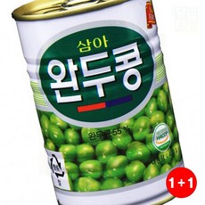 완두콩통조림 좁은틈새공 튼튼한프레 가벼운무게 통조림 빠른배송약 정말최고임(1+1옵션 주문수량의 2배수량 배송), 1g, 1개