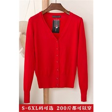 여성용 싱글 브레스트 긴 소매 니트 스웨터 2XL 3XL 4XL 카디건 빅사이즈 사이즈 코트 봄 가을 3603