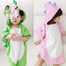 물놀이 뿔용 유아 비치가운 비치타올 목욕가운 유아가운