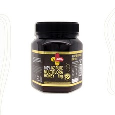 정품 South Pacific Health 퓨어 뉴질랜드 천연 멀티플로라 허니 꿀 1kg, 향긋하고 달콤한 천연 잡화꿀, 1개