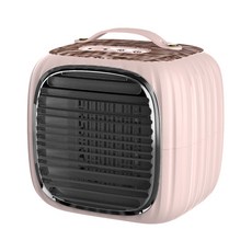 迷你便攜加濕冷風扇，靜音節能，多色可選，夏日清涼神器, 粉色, SG-952PT-P