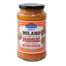 폰타나 밀라노 크림치즈 로제 파스타소스 600g, 7개