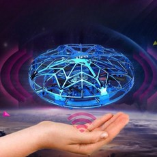 UFO 공중부양 장난감 LED, 사파이어블루(스턴트플레이), 표준 구성