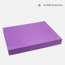 헬스 매트 요가 쿠션 운동 홈트 보호 오렌지 필라테스, 1개, 50x너비 40x두께 6cm E, 50mm