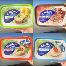 [4통세트] 러시아 치즈 수입산 프라비치 박스 스프레드 치즈 랜덤발송, 4개, 180g