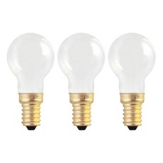 포커스 백열전구 미니크립톤 40W E14 불투명 사육장 육축용 인테리어 매장 꼬마램프 FOCUS, 3개, 전구색