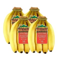 스미후루 스위트마운틴 바나나 1kg 4개 (총 4kg) 베트남, 4kg