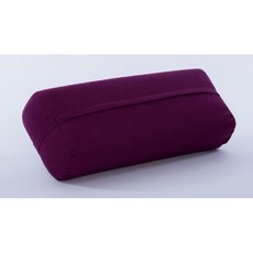요가 BOLSTERS 스퀘어 베개 스웨이드 TPE 폼 라이닝 피트니스 높은 탄성 쿠션 블록 액세서리 칼럼 GRAY 1개, 4. 자홍색 × 1개
