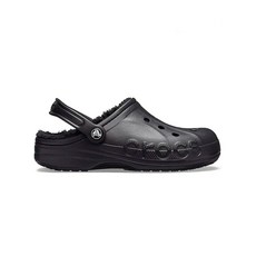 Crocs Baya 襯里木屐 黑色 / 205969-060, 265(M8/W10)