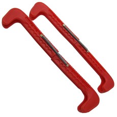 스케이트화날집 피겨화 관리 하키 보호대 칼집 빨간 날집, 1개