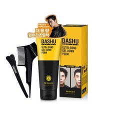 다슈 포 맨 울트라 본드 젤 다운펌 100ml + 브러쉬콤브 + 집게 + 장갑 + 펌지, 150ml, 8개