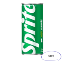 스프라이트 250ml 90개