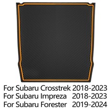 자동차 중앙 제어 IMP 대시 2014 2015 미끄럼 포레스터 2017 2018 XV 거치대 휴대폰 2016 매트 패드 스바루 2012 CR ZA 방지 보드, Silicone Gel, A Orange For 2018 23