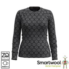 SmartWool 女 Thermal 美麗諾羊毛圓領長袖 SW016370