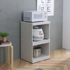 주방수납장 렌지대 정수기장 인출밥솥 48cm P00000FQ, 화이트