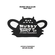 MUDDY WILD CLUB 隔熱墊, 1個, 橘黃S, 橘黃S
