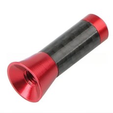 자동차 카본 파이버 루프 안테나 라디오 금속 수신 외부 장식용, 12. Red-3.5cm