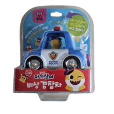 아기상어 핑크퐁 미니 비상 경찰차 완구, 혼합색상, 1개