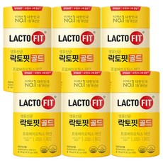 락토핏 골드 50포 6통 (300일분), 2g, 6세트