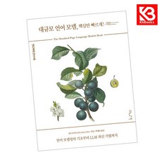 대규모 언어 모델 핵심만 빠르게 책 + 책갈피 [KHBOOKS]