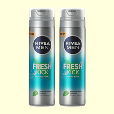 니베아 맨 프레시 킥 쉐이빙 젤, 200ml, 2개