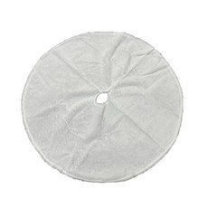 聖誕樹裙 90cm 台灣現貨 聖誕節裝飾 無紡布材質, 1個, 白色樹裙, 白色樹裙