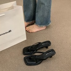 슬림소녀 여성 여름 패션 데일리 캐주얼 슬리퍼 조리 편안하고 심플한 힐 샌들