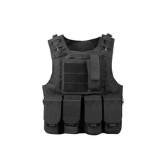 AIM 전술조끼, 블랙-대형, 1개