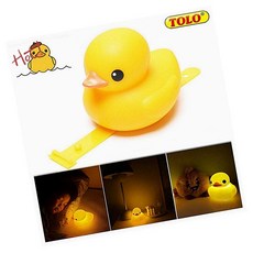 톨로 라이트업 오리 인형 장난감 목욕 친구 실리콘램프