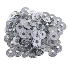 100x 양초 심지 지지대 심지 양초 만들기 액세서리 6 크기, 100개-12.5×2.5mm, 은, 철