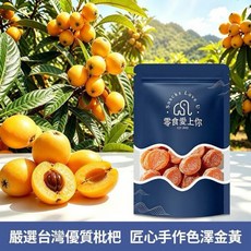 零食愛上你 去籽枇杷乾 嚴選台灣優質枇杷 匠心手作, 1個