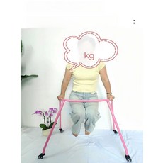 인라인보조기구 롤러스케이트 안전가드 손잡이 방지 훈련 바퀴 보조훈련기구 낙하, 1개, 두꺼워진 보강 소형 블루 105-130cm