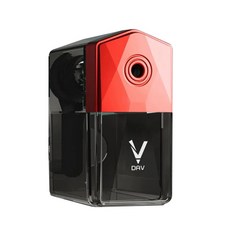 라라무 DAV NEW V5 전문가용 수동 연필깍기 미술용 소묘 예중예고 입시생 학원, 1개, 레드캡