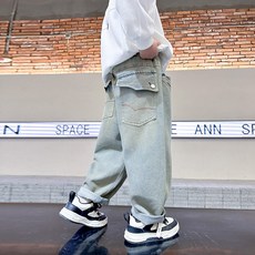 男童牛仔褲 春秋款 中大童 春季休閒褲