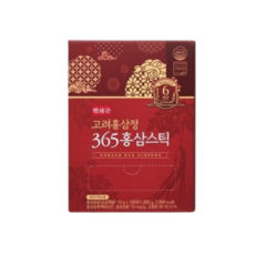 한삼근 고려홍삼정 365홍삼스틱 대용량 100포 + 쇼핑백, 1개