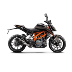 KTM Duke 摩托車，輕巧靈活，加速卓越，時尚有型，低油耗, Black