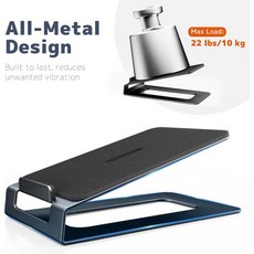 Sturdy Carbon Steel Speakers with Adjustable Tilts Angled for Enhances Universals Compatibility Desk