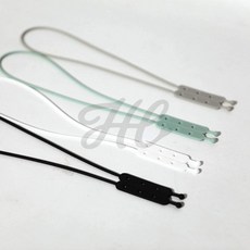 유아 아동 실리콘 마스크 스트랩 목걸이 분실방지 끈 조절