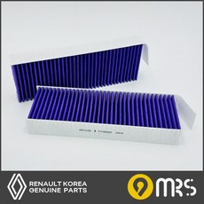 [르노코리아순정부품] QM6/SM6 프리미엄 항균 헤파 에어컨필터(PM0.3), 1개, 7711803007