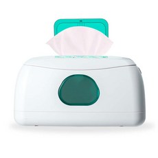 audaks 智能恆溫濕巾加熱器，24小時恆溫，雙重加熱，寶寶專用濕紙巾保溫器, 白色, 1個