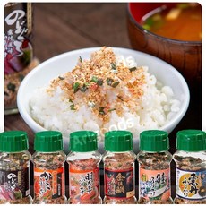 일본 미나리 해산물 후리카케 6종 세트