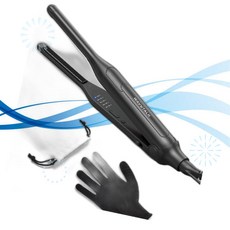 wavytalk 앞머리 고데기 펜슬 3/10인치 짧은머리 헤어 스트레이트너 pixie컷 KC