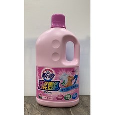 新奇 潔艷 漂白水 2L 淡雅花朵香 衣物居家漂白, 1個, 沁雅薔薇香