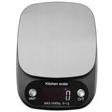 【lifeshoppingstore】不鏽鋼廚房電子秤 3000g/10250g 料理秤 廚房秤, 黑色, C305, 3kg