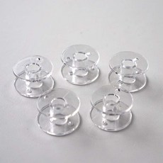 오렌지미싱 보빈 가정용 재봉틀 북알 실토리 미싱, 1세트, 플라스틱보빈(5개)