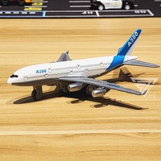 合金迴力航空飛機模型 盒裝2入 航空客機 飛機玩具 合金飛機 民航機 兒童飛機 玩具模型, 1個, 白色 380 袋裝飛機一台
