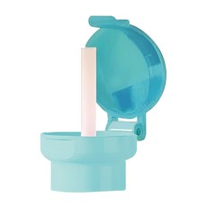 掀蓋式寶特瓶吸管蓋, 藍色(單口徑款), 1個, 750ml