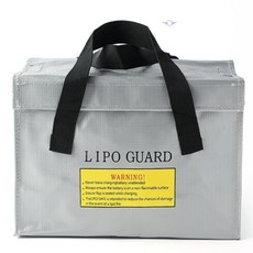 참앤코지 리튬 배터리 난연 보관가방 실버 카메라배터리보관함